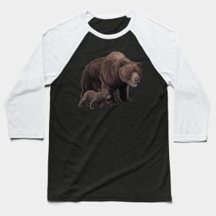 Ursus spelaeus (Cave Bear) Baseball T-Shirt